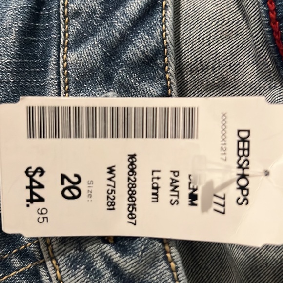 Distressed ripped skinny jeans size 20 NWT - Picture 7 of 7